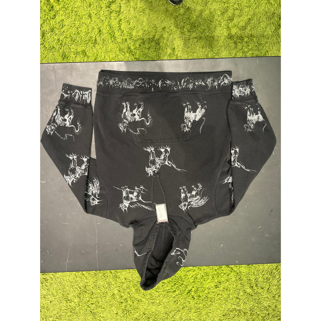 PRE OWNED Supreme Animals Hooded Sweatshirt Black