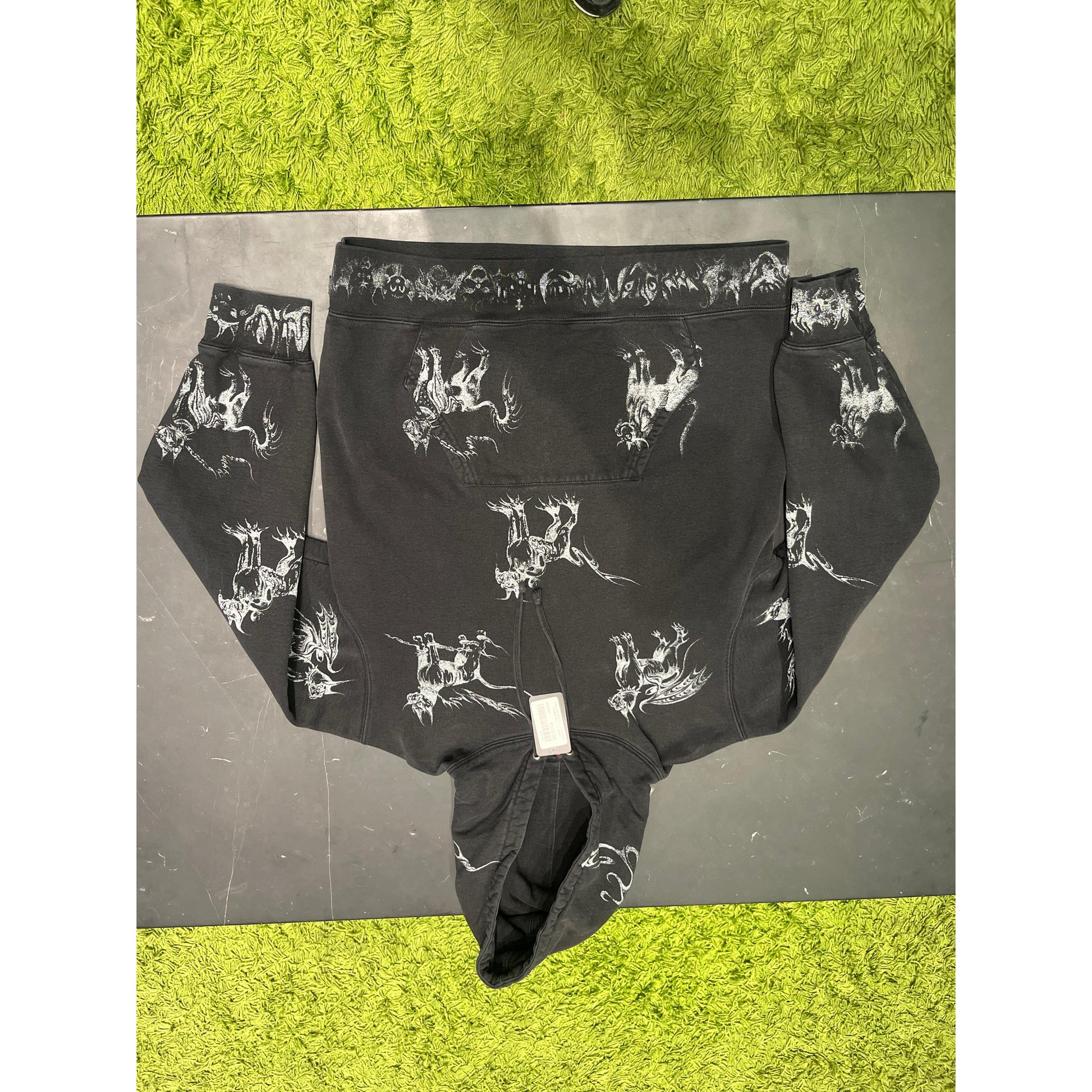 PRE OWNED Supreme Animals Hooded Sweatshirt Black