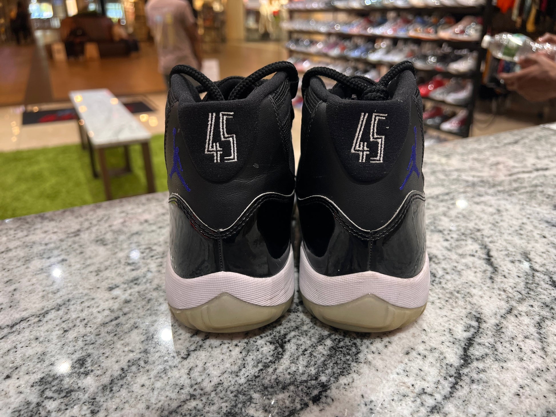 PRE OWNED Jordan 11 Retro Space Jam (2016) No Box