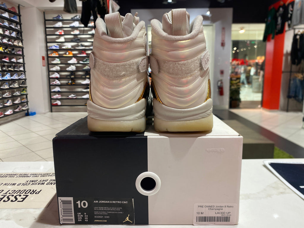 PRE OWNED Jordan 8 Retro Champagne