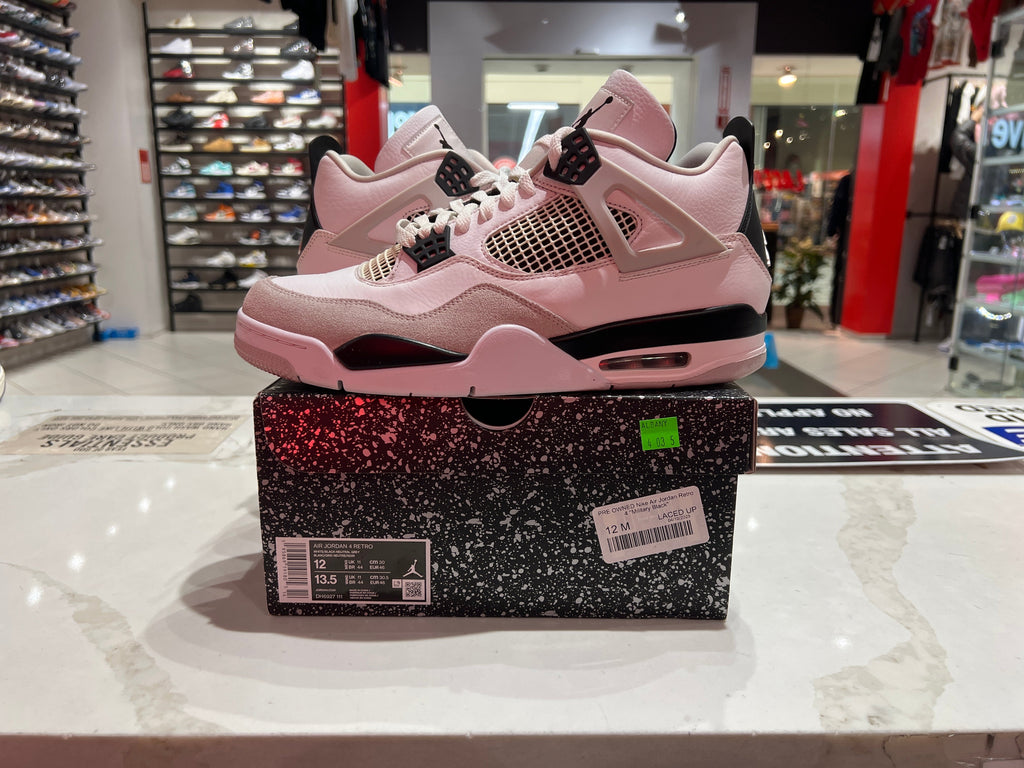 PRE OWNED Nike Air Jordan Retro 4 "Military Black"