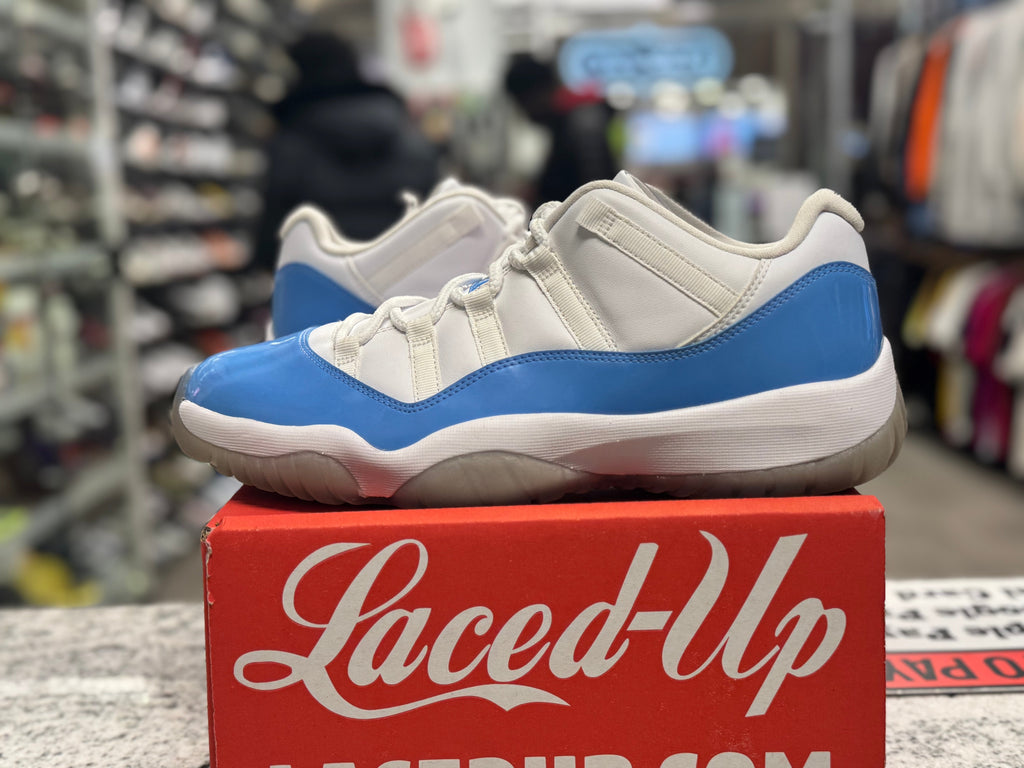 PRE OWNED Jordan 11 Retro Low University Blue (2017)