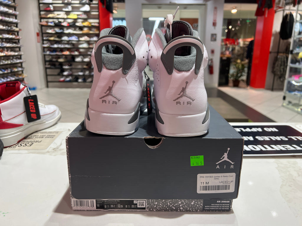 PRE OWNED Jordan 6 Retro Cool Grey