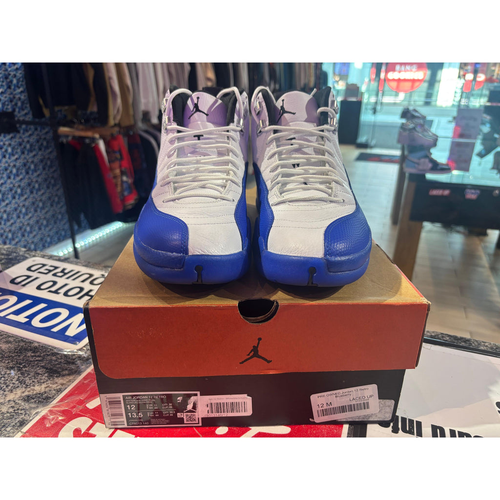 PRE OWNED Jordan 12 Retro Blueberry