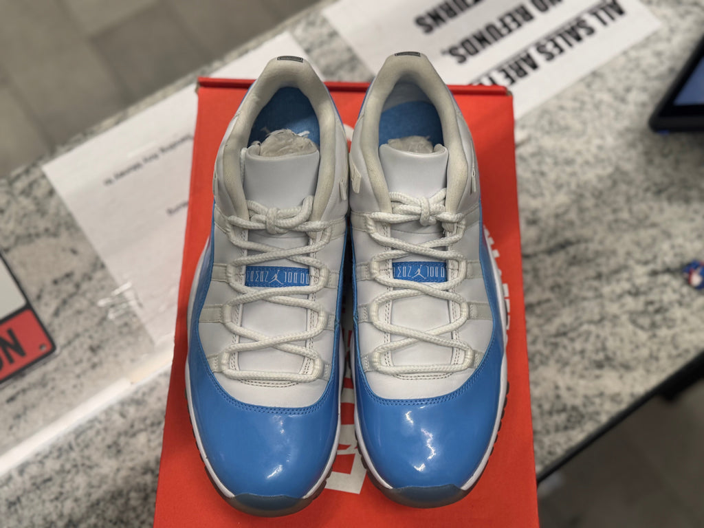 PRE OWNED Jordan 11 Retro Low University Blue (2017)