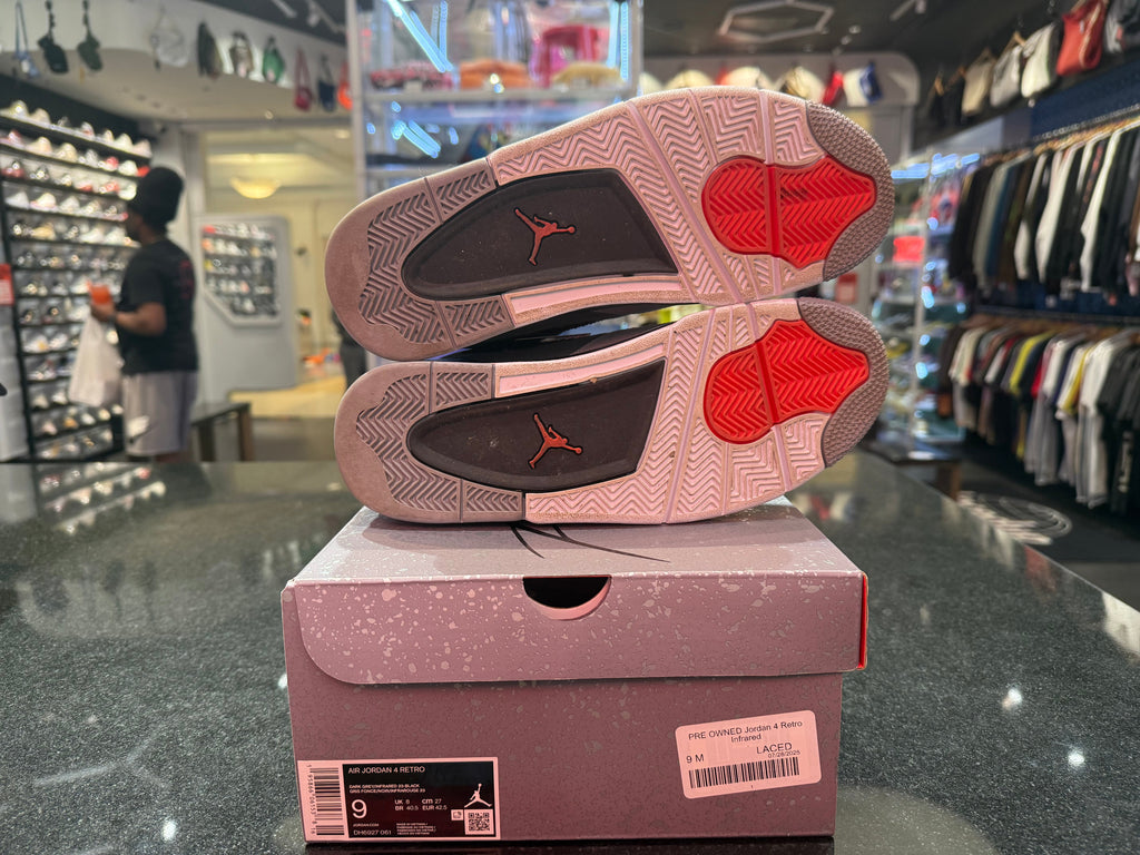 PRE OWNED Jordan 4 Retro Infrared