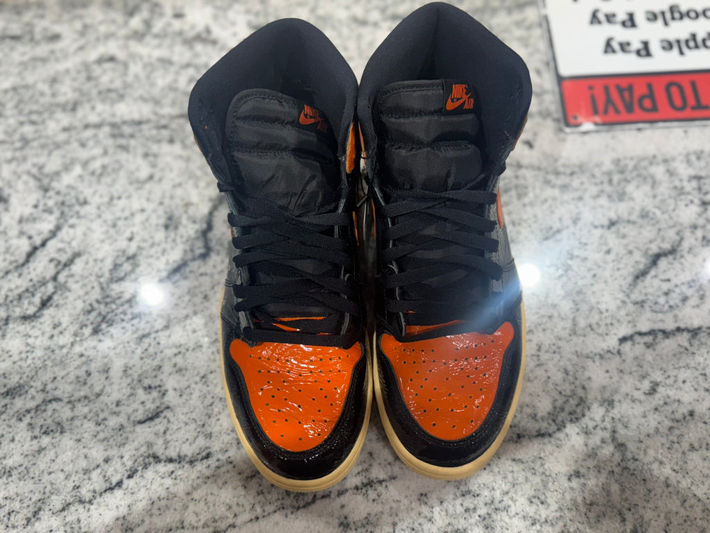 PRE OWNED Jordan 1 Retro High Shattered Backboard 3.0 No Box