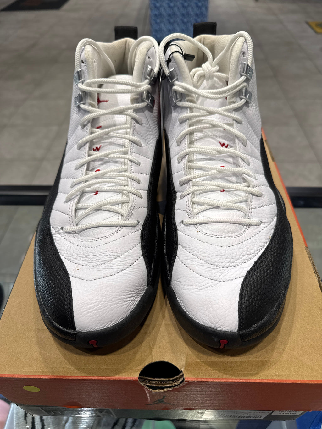 PRE OWNED Jordan 12 Retro Taxi Flip