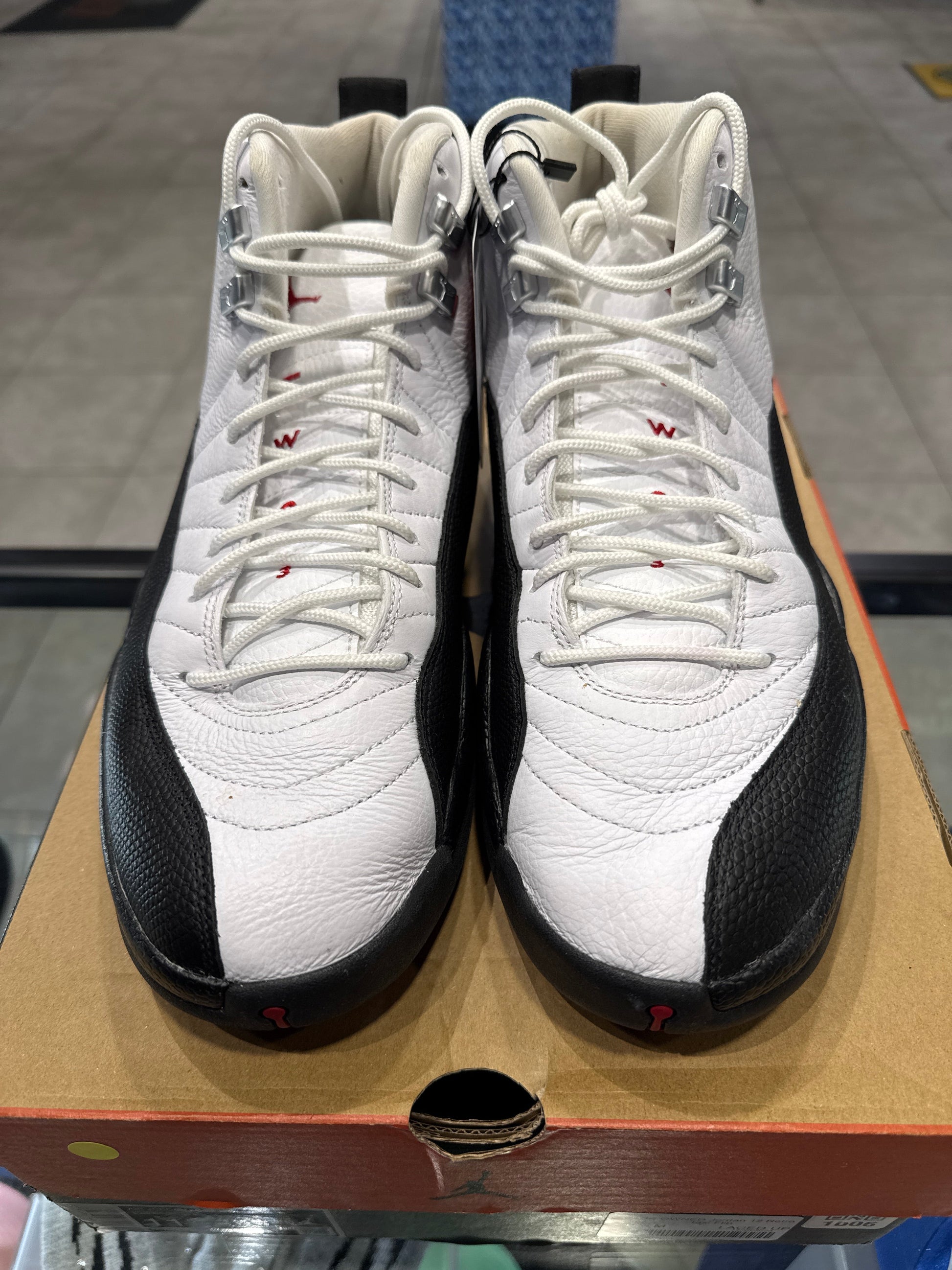 PRE OWNED Jordan 12 Retro Taxi Flip