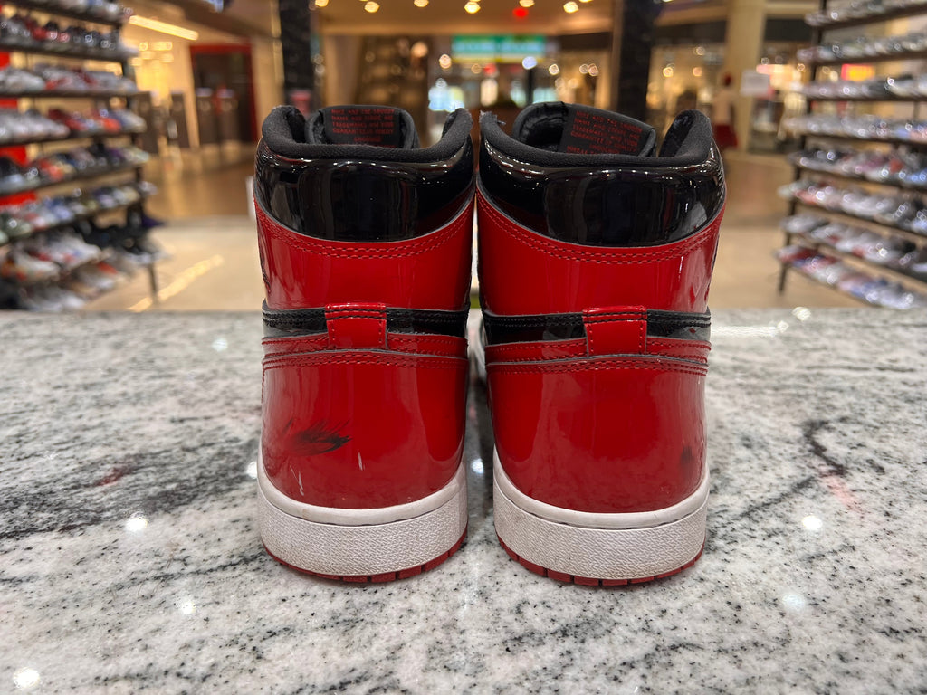 PRE OWNED Jordan 1 Retro High OG Patent Bred