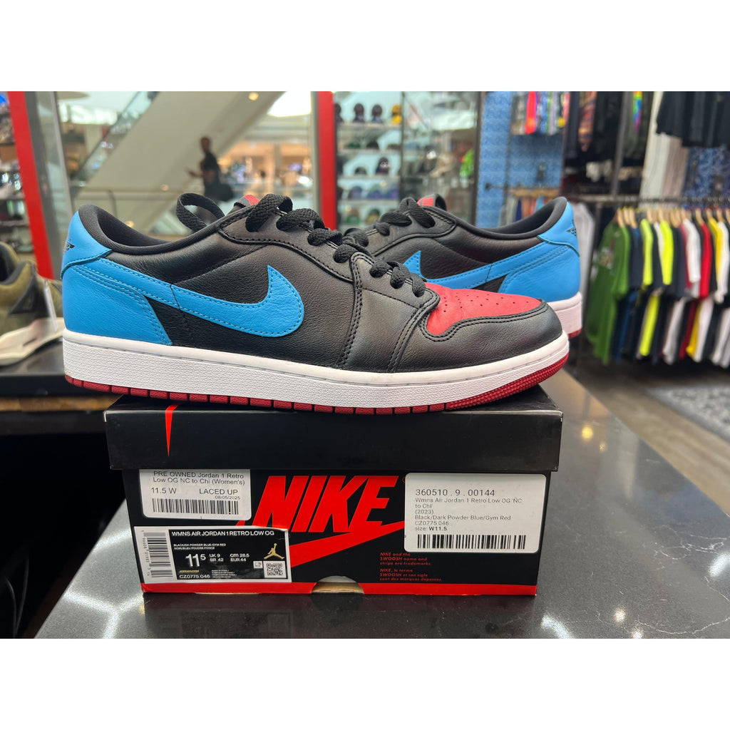 PRE OWNED Jordan 1 Retro Low OG NC to Chi (Women's)
