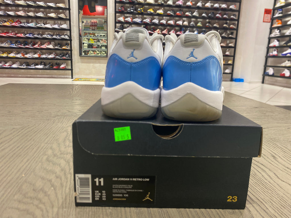 PRE OWNED Jordan 11 Retro Low University Blue (2017)
