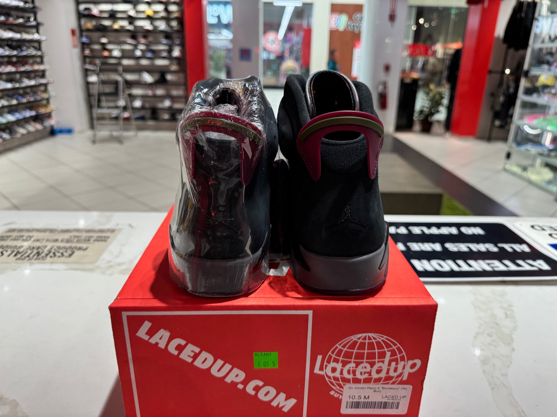 Air Jordan Retro 6 "Bordeaux" (No Box)