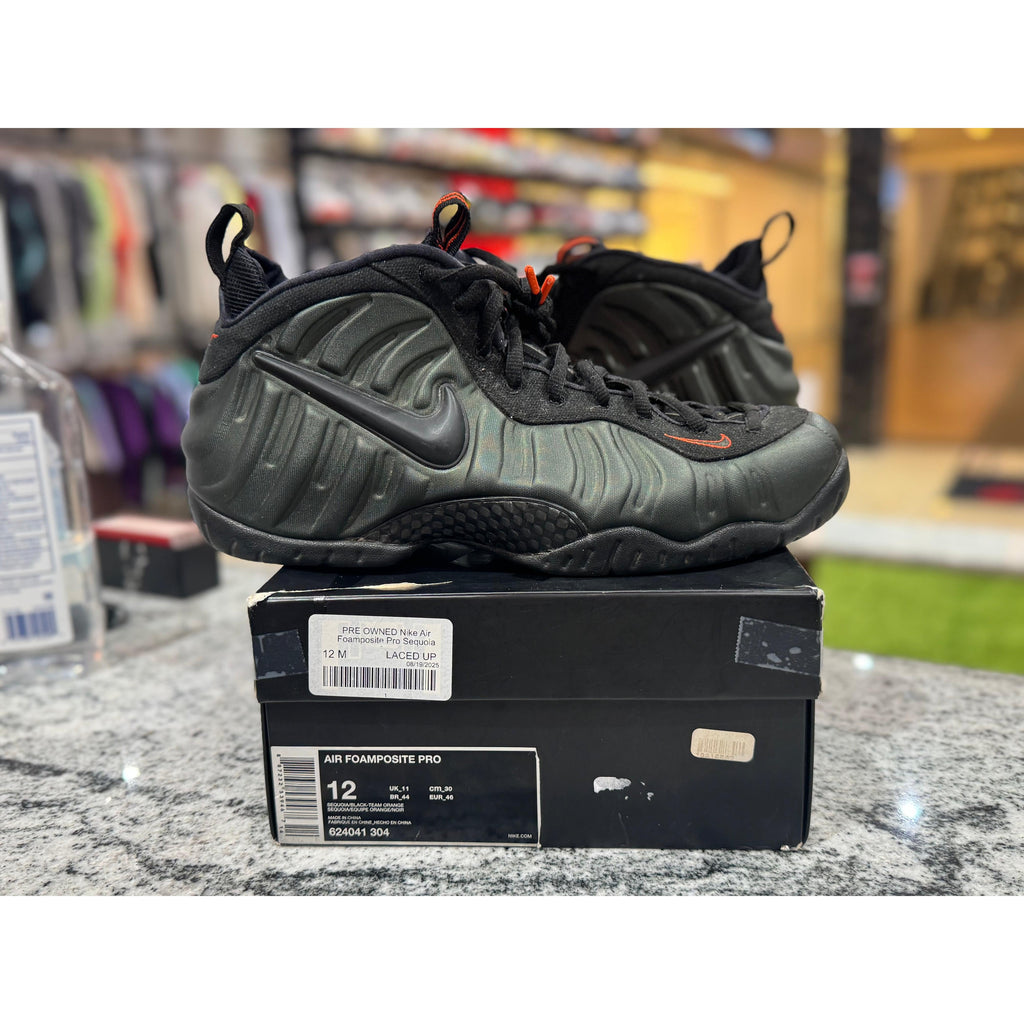 PRE OWNED Nike Air Foamposite Pro Sequoia