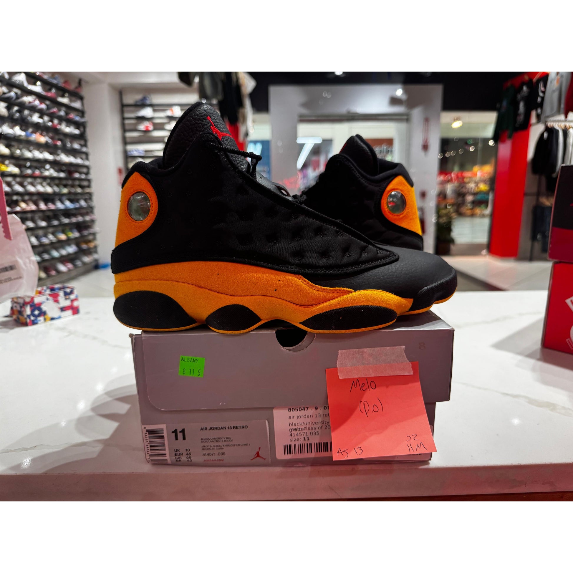 PRE OWNED Jordan 13 Retro Carmelo Anthony Class Of 2002 (B-Grade)