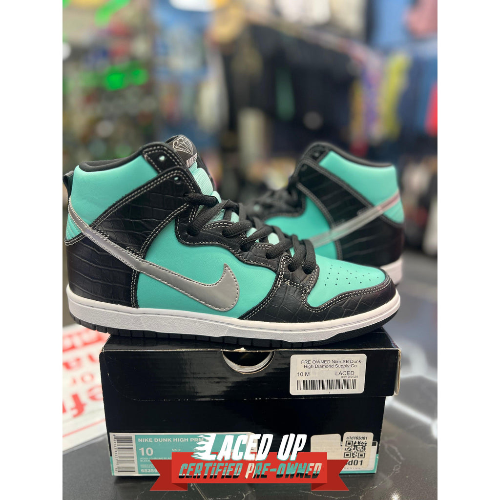 PRE OWNED Nike SB Dunk High Diamond Supply Co.