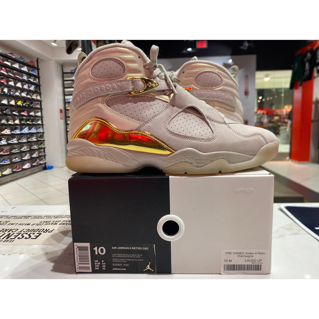 PRE OWNED Jordan 8 Retro Champagne