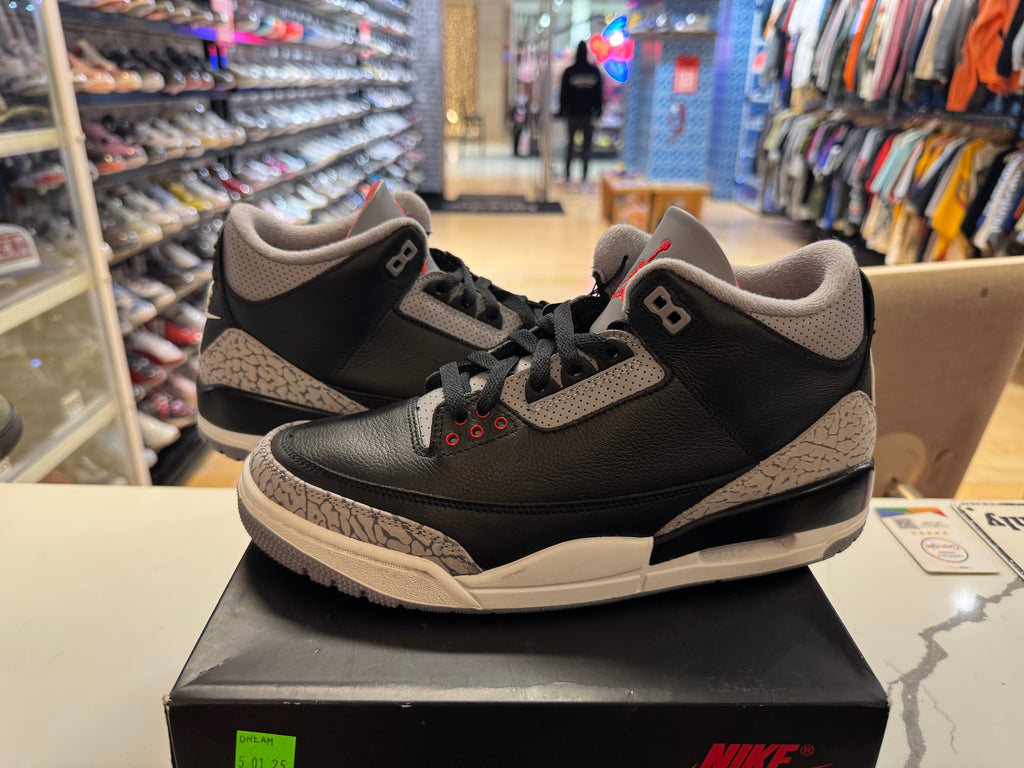 PRE OWNED Jordan 3 Retro OG Black Cement (2024)