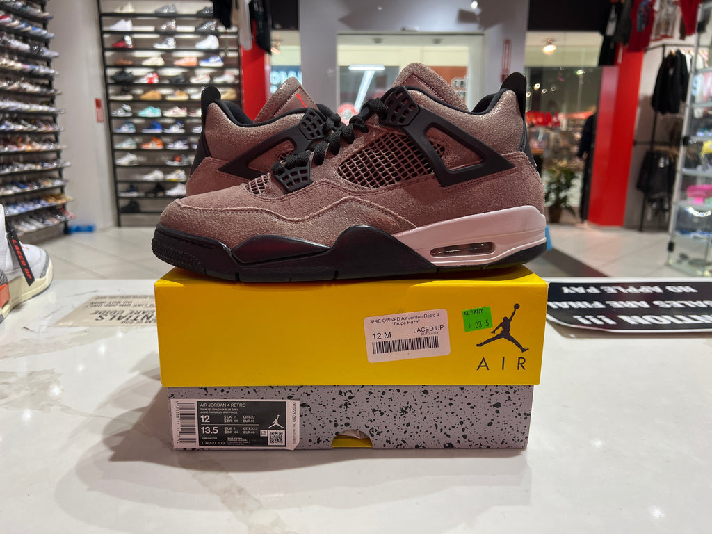 PRE OWNED Air Jordan Retro 4 "Taupe Haze"