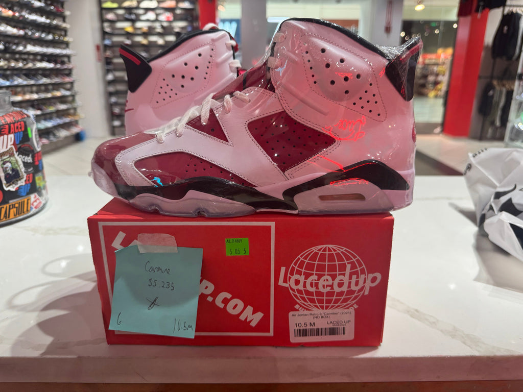 Air Jordan Retro 6 "Carmine" (2021) (NO BOX)