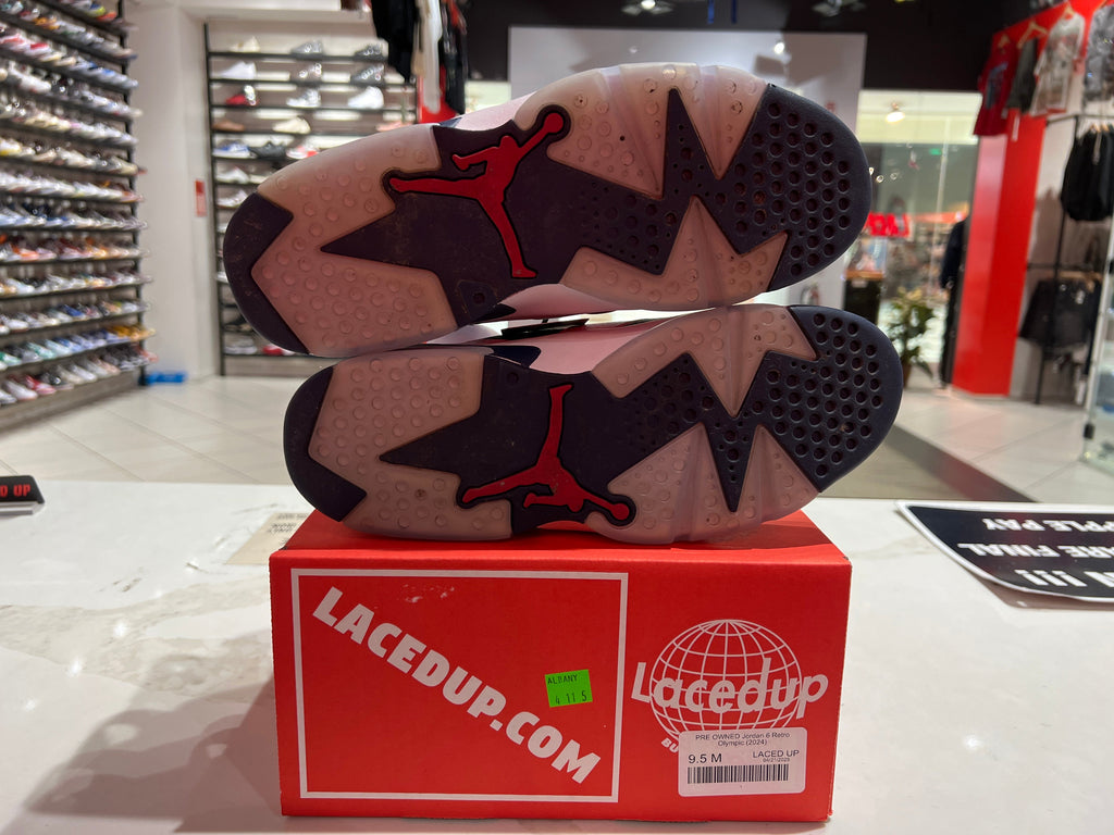 PRE OWNED Jordan 6 Retro Olympic (2024)