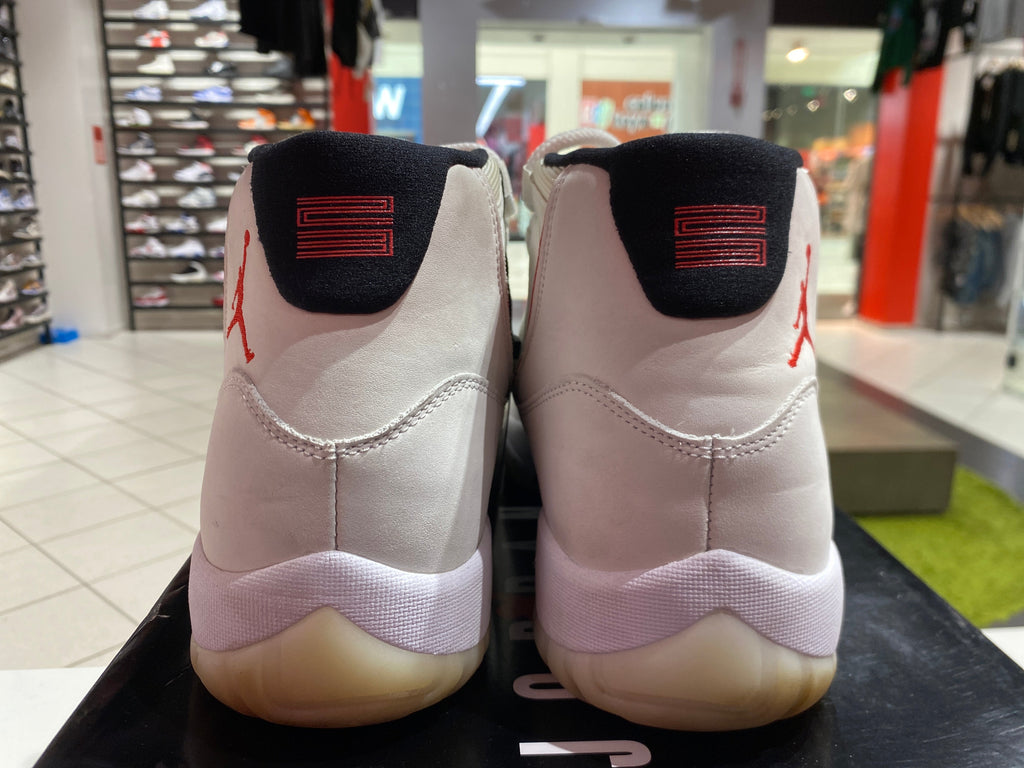 PRE OWNED Jordan 11 Retro Platinum Tint
