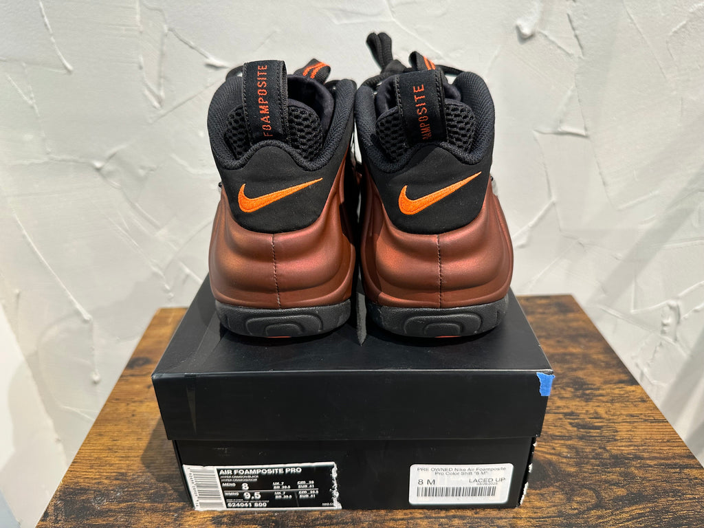 PRE OWNED Nike Air Foamposite Pro Color Shift "8 M"