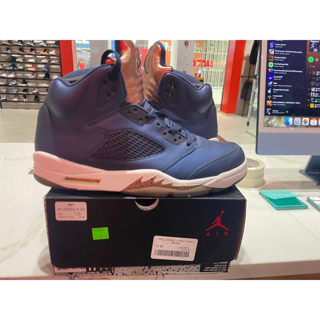 PRE OWNED Jordan 5 Retro Bronze