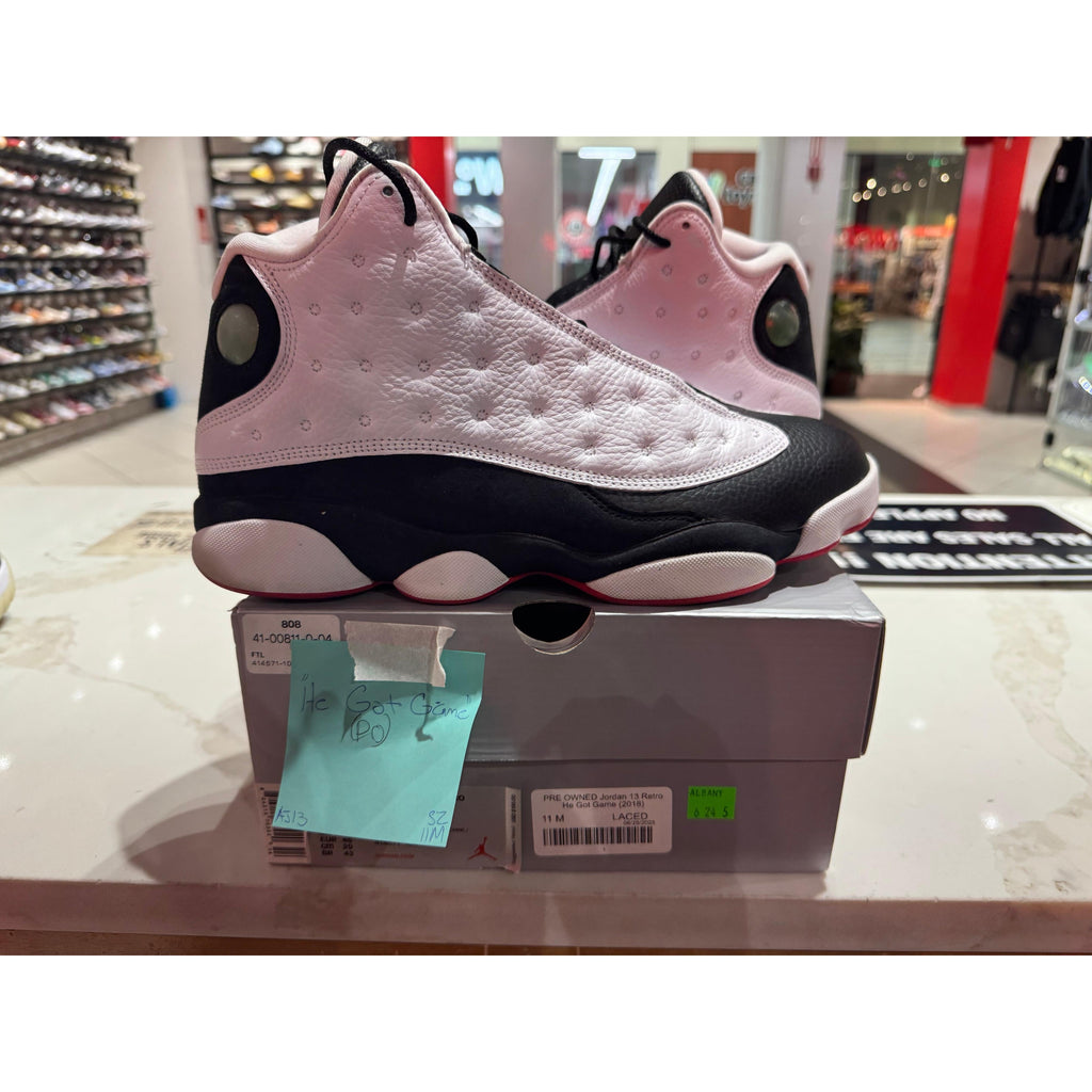 PRE OWNED Jordan 13 Retro He Got Game (2018)