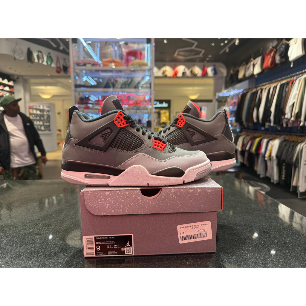 PRE OWNED Jordan 4 Retro Infrared