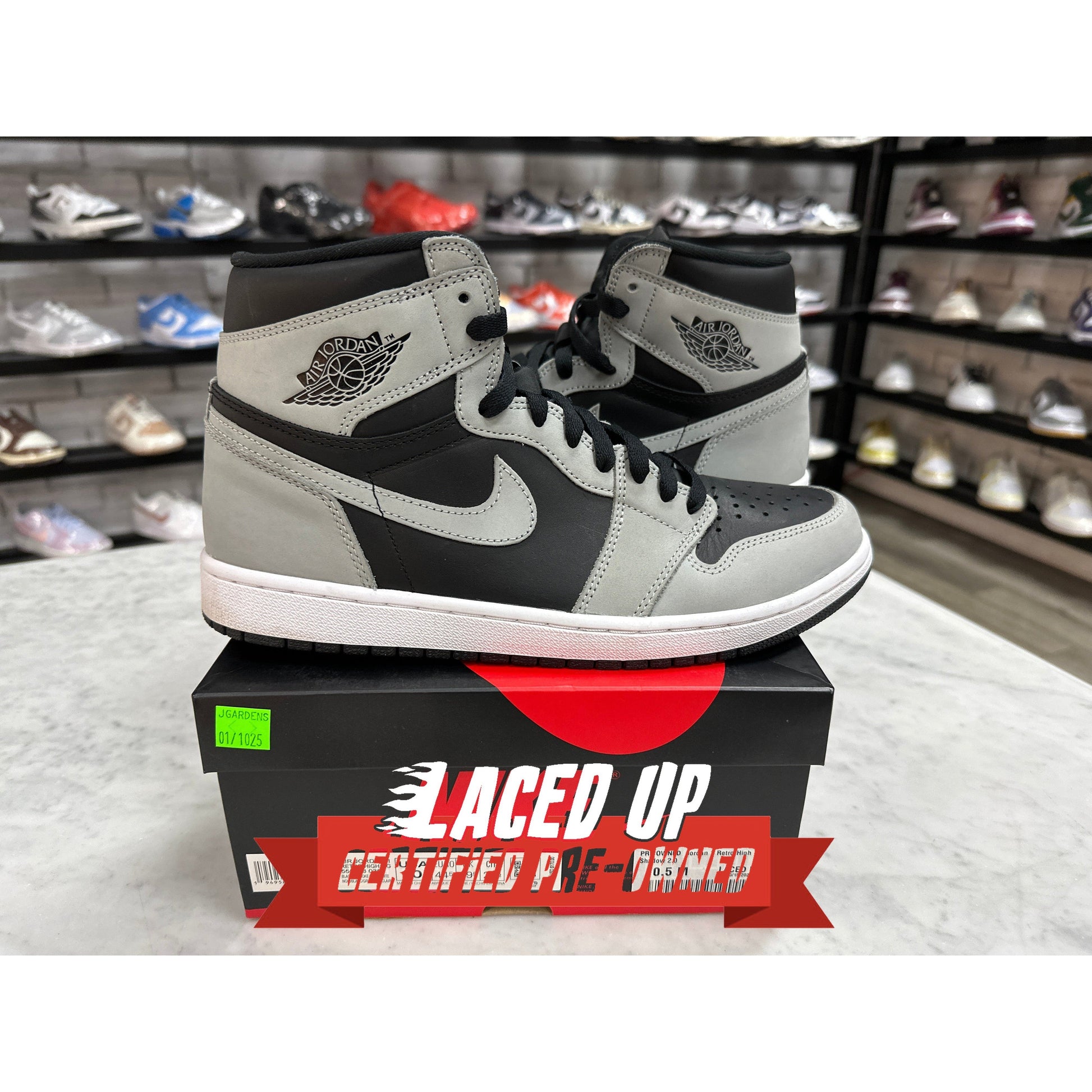 PRE OWNED  Jordan 1 Retro High Shadow 2.0