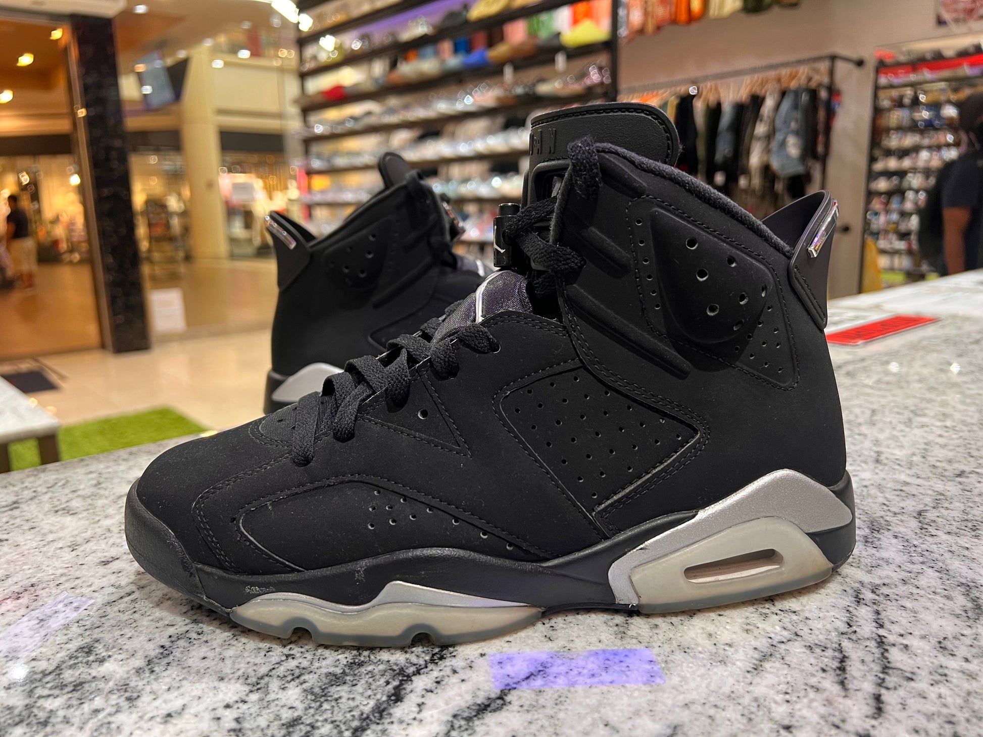 PRE OWNED Jordan 6 Retro Chrome