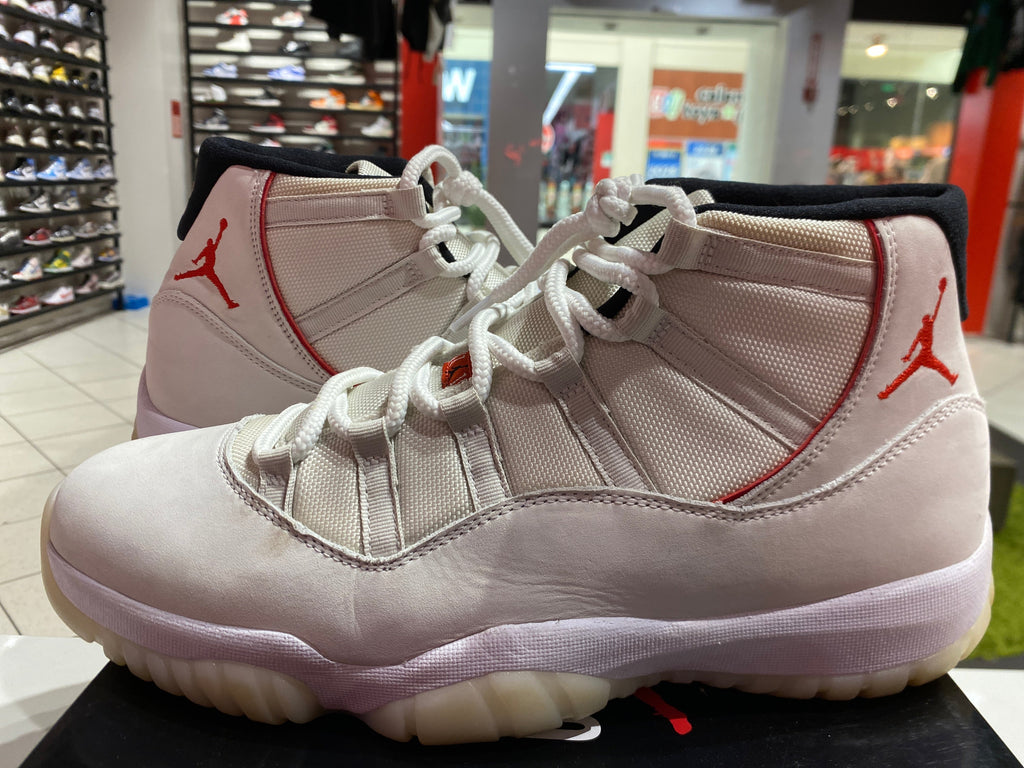 PRE OWNED Jordan 11 Retro Platinum Tint