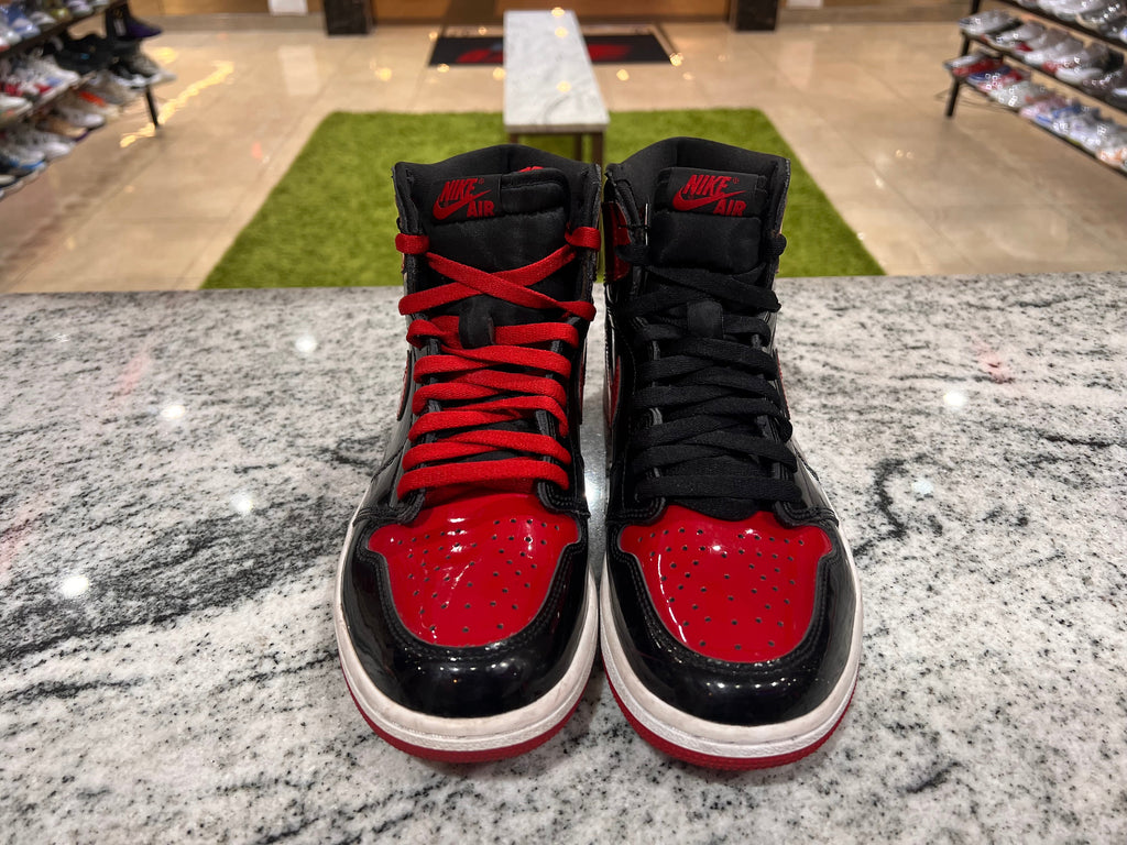 PRE OWNED Jordan 1 Retro High OG Patent Bred