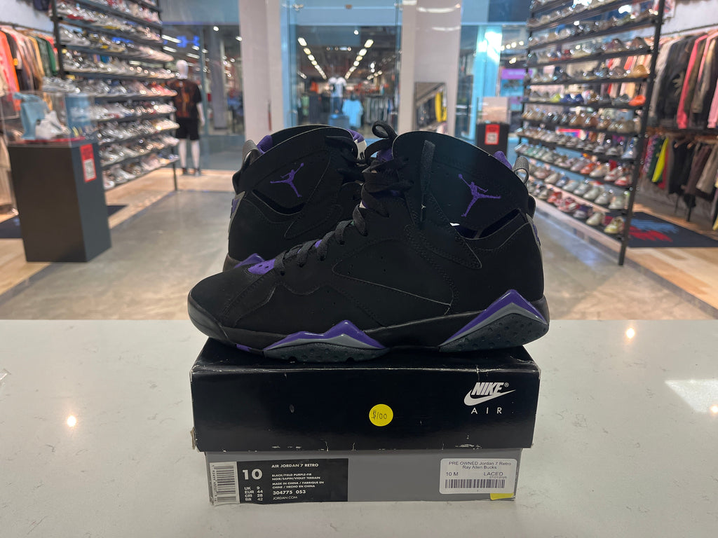 PRE OWNED Jordan 7 Retro Ray Allen Bucks