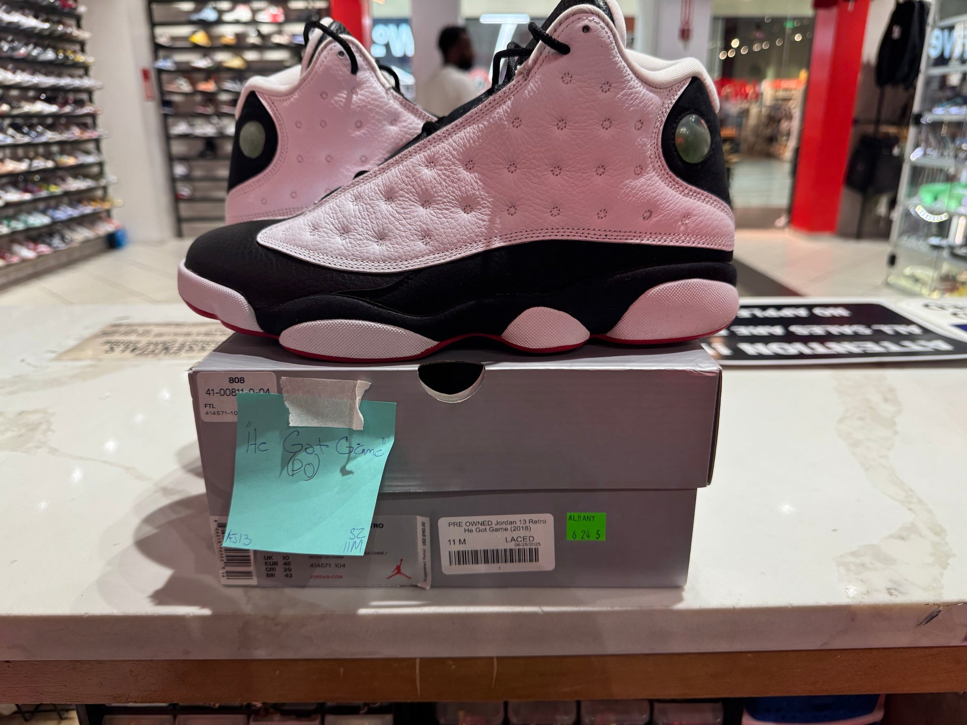 PRE OWNED Jordan 13 Retro He Got Game (2018)