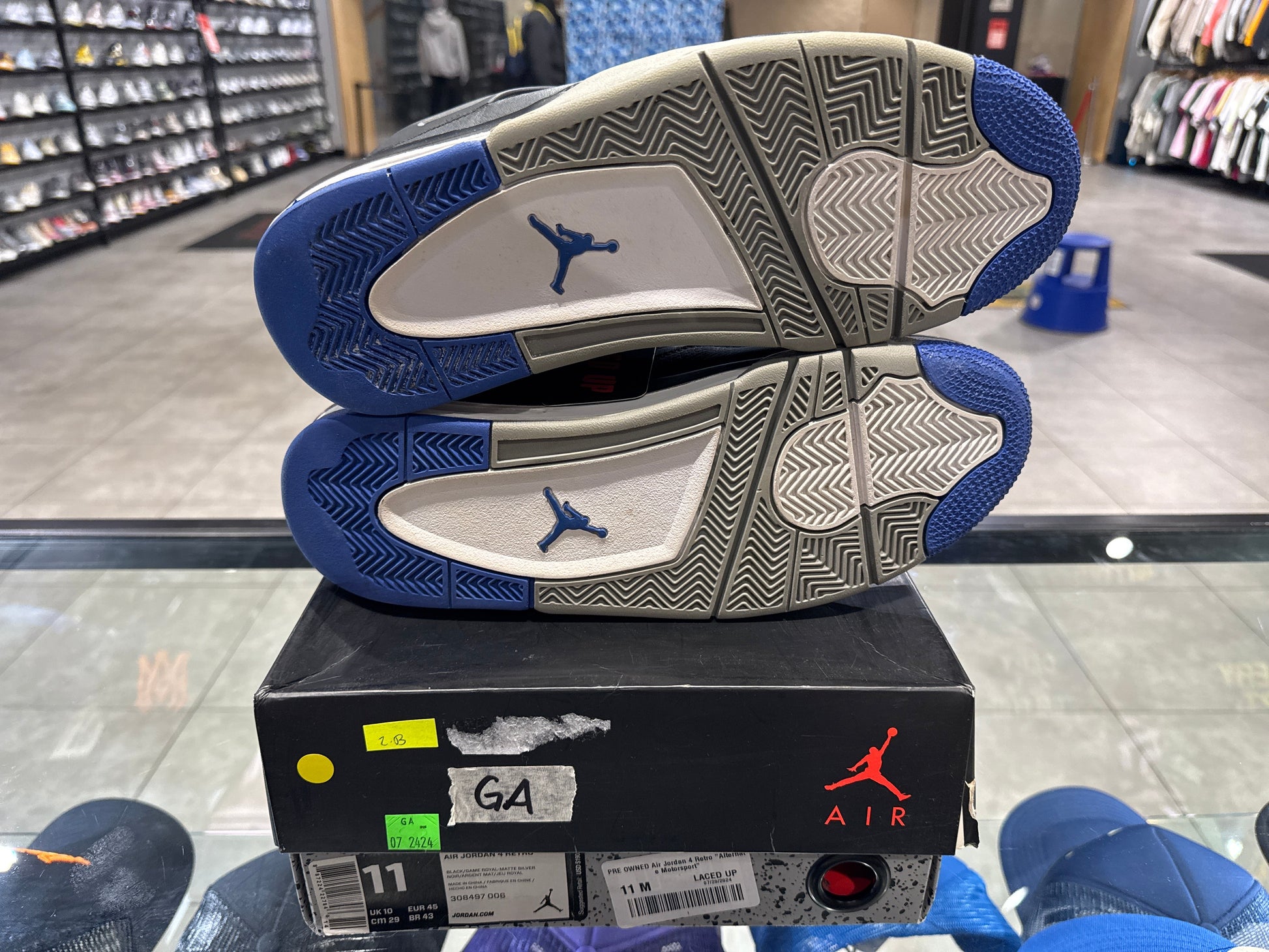 PRE OWNED Air Jordan 4 Retro "Alternate Motorsport"