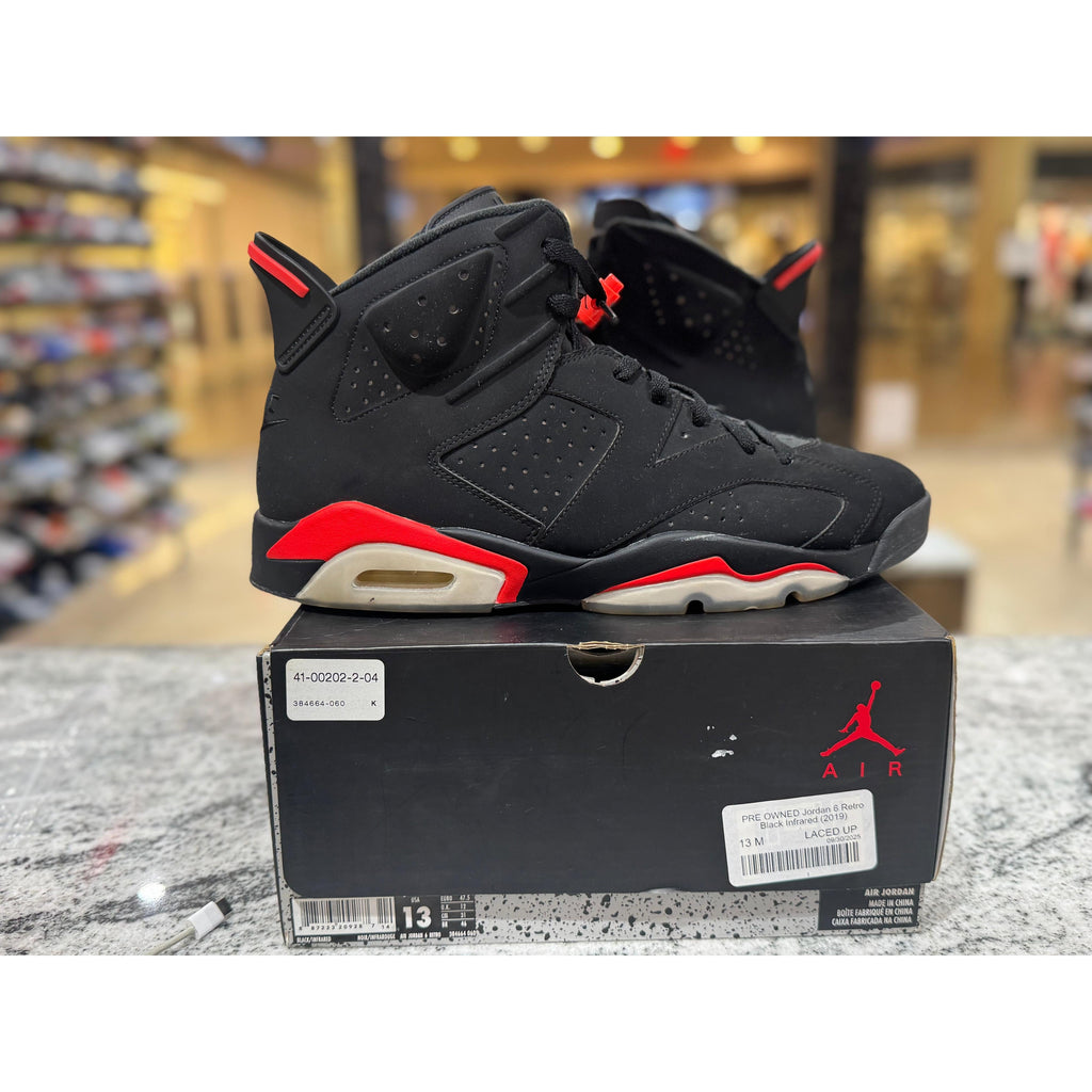 PRE OWNED Jordan 6 Retro Black Infrared (2019)