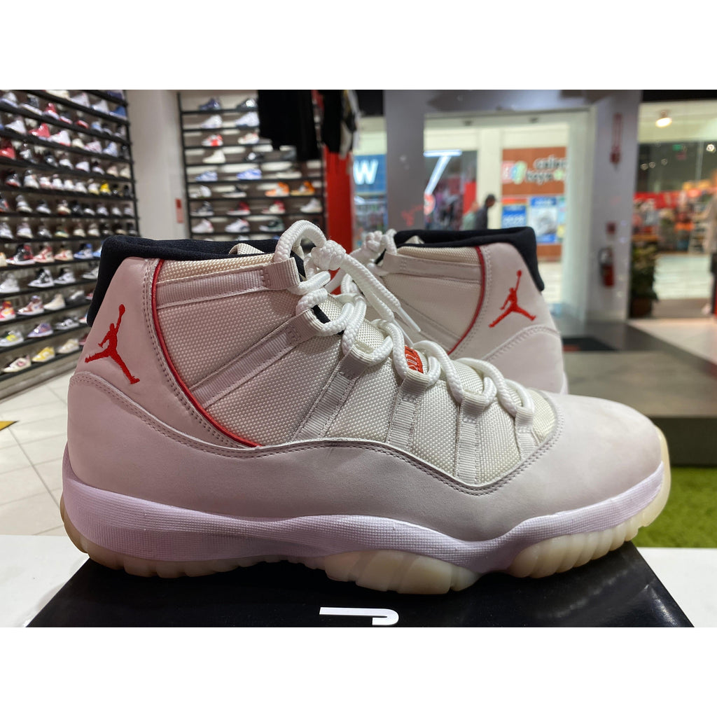 PRE OWNED Jordan 11 Retro Platinum Tint