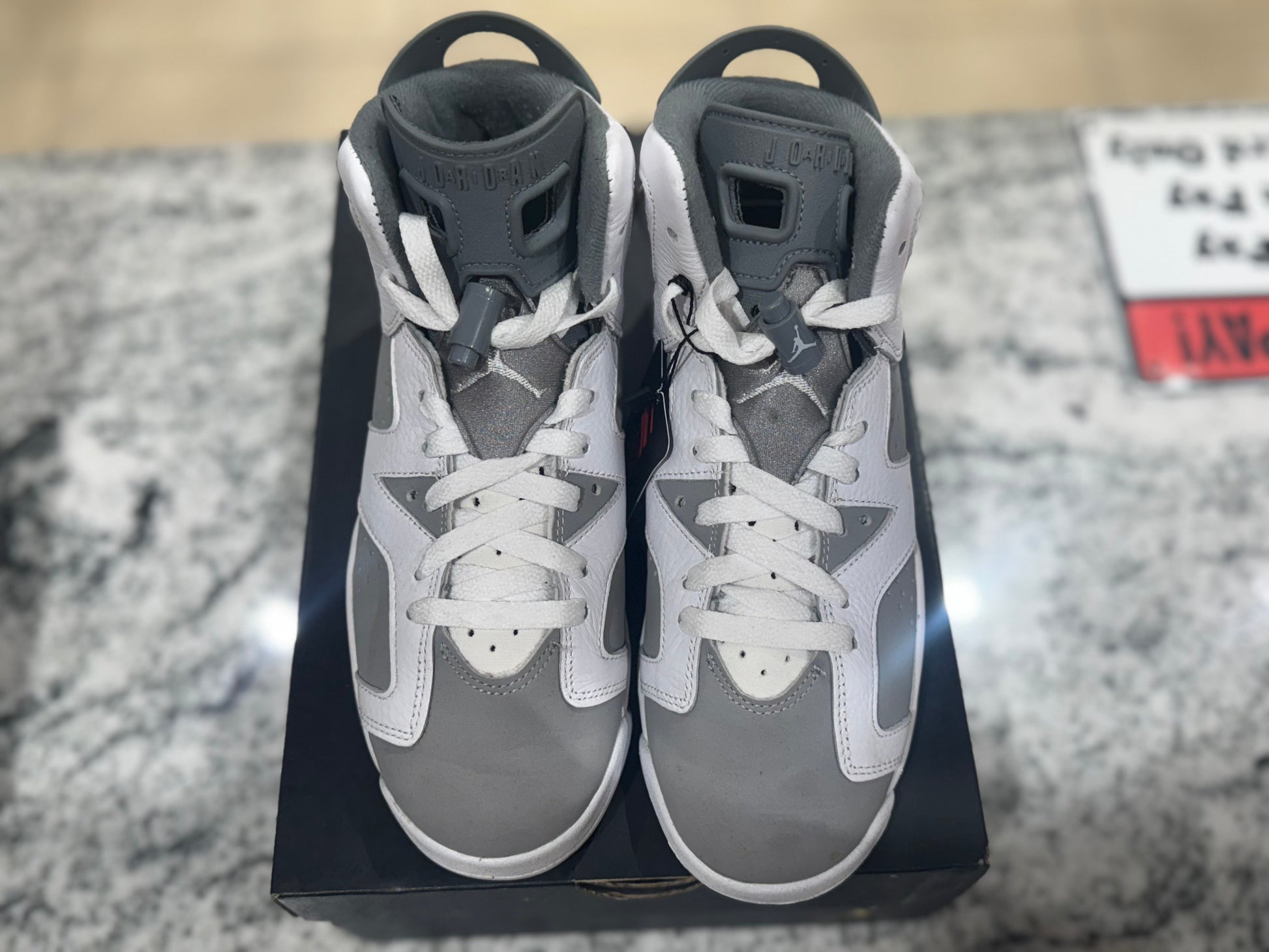 PRE OWNED Jordan 6 Retro Cool Grey (GS)