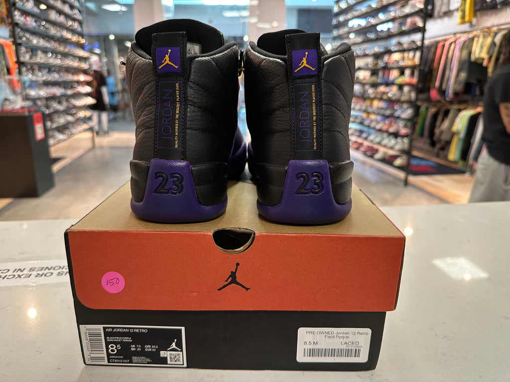 PRE OWNED Jordan 12 Retro Field Purple