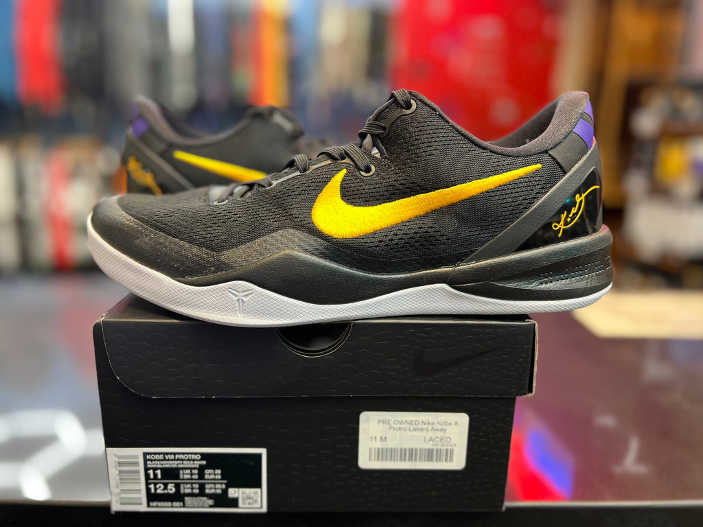 PRE OWNED Nike Kobe 8 Protro Lakers Away