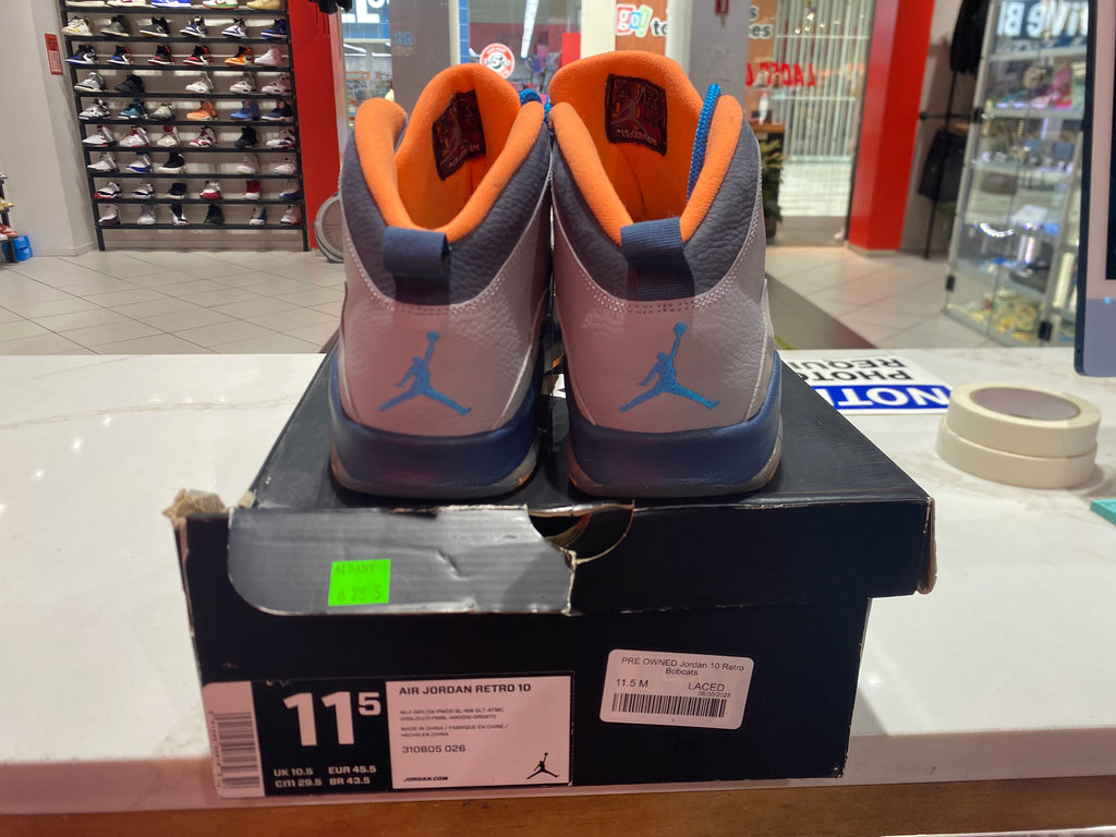PRE OWNED Jordan 10 Retro Bobcats