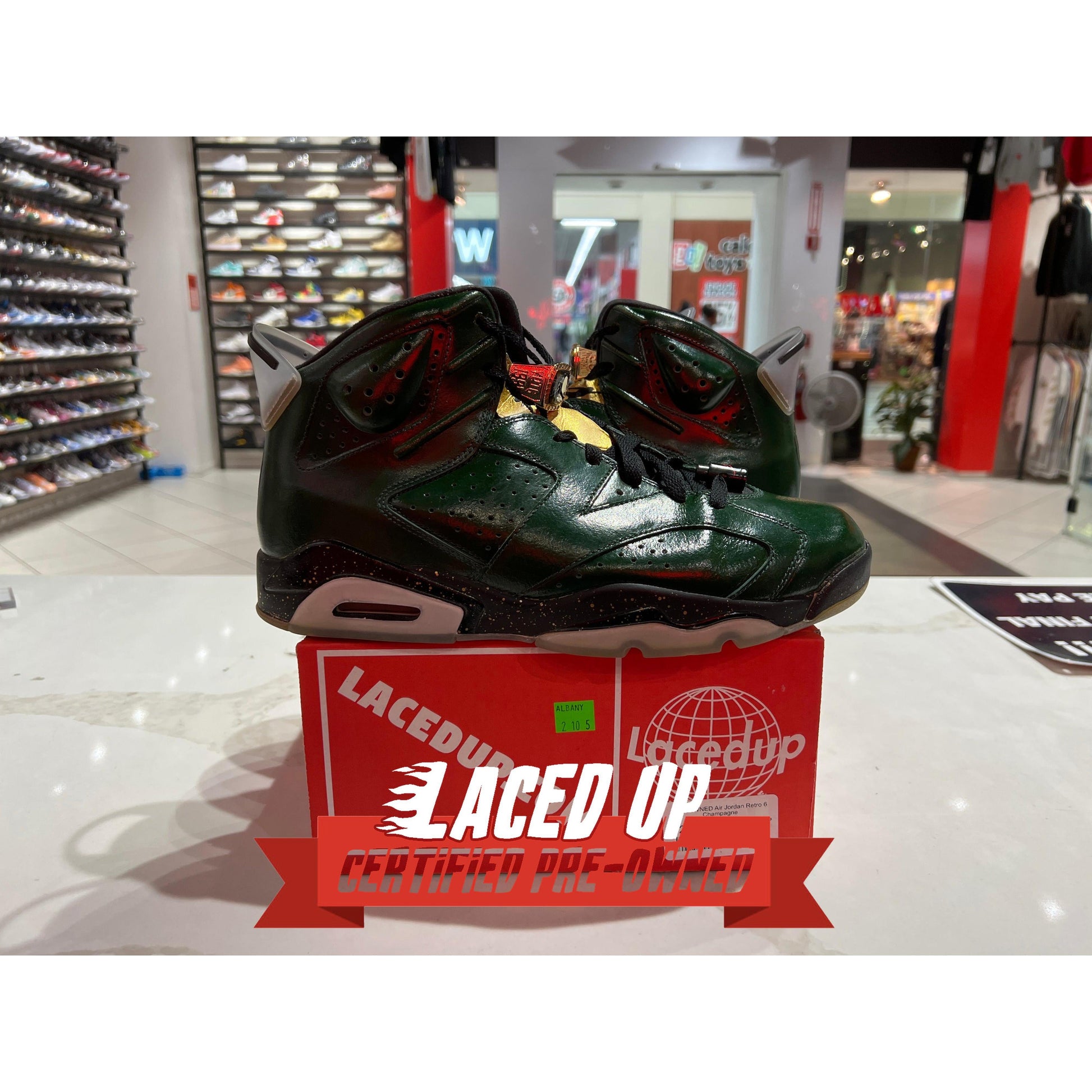 PRE OWNED Air Jordan Retro 6 Champagne