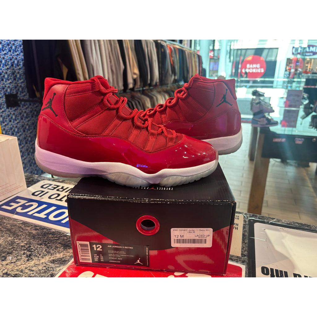PRE OWNED Jordan 11 Retro Win Like 96