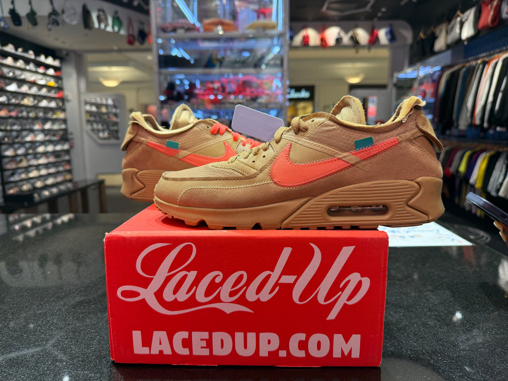 PRE OWNED Nike Air Max 90 Off-White Desert Ore