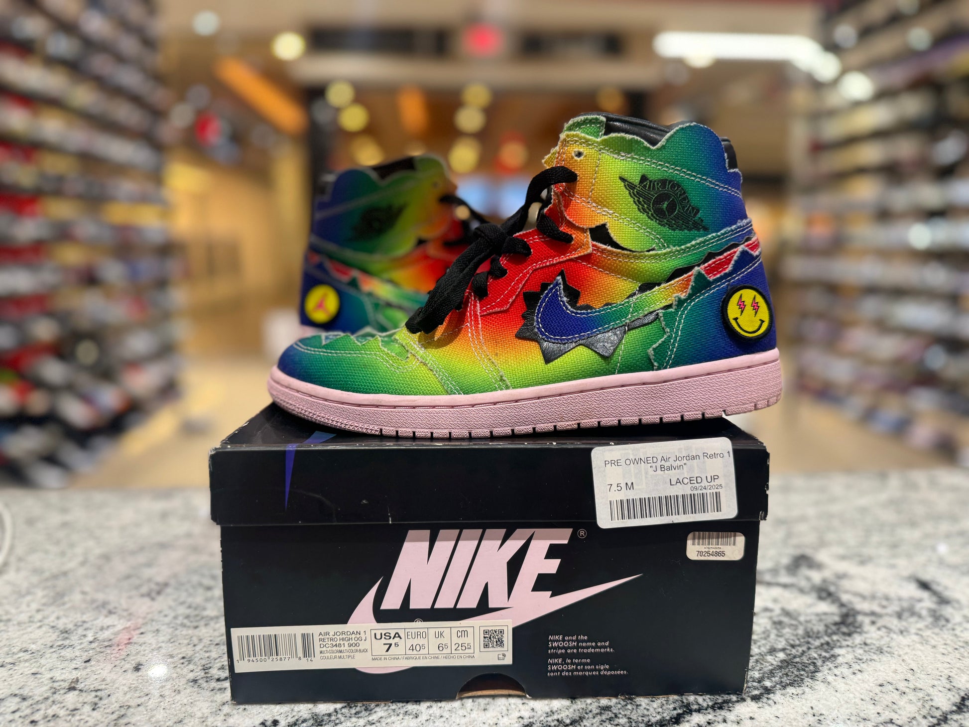 PRE OWNED Air Jordan Retro 1 "J Balvin"