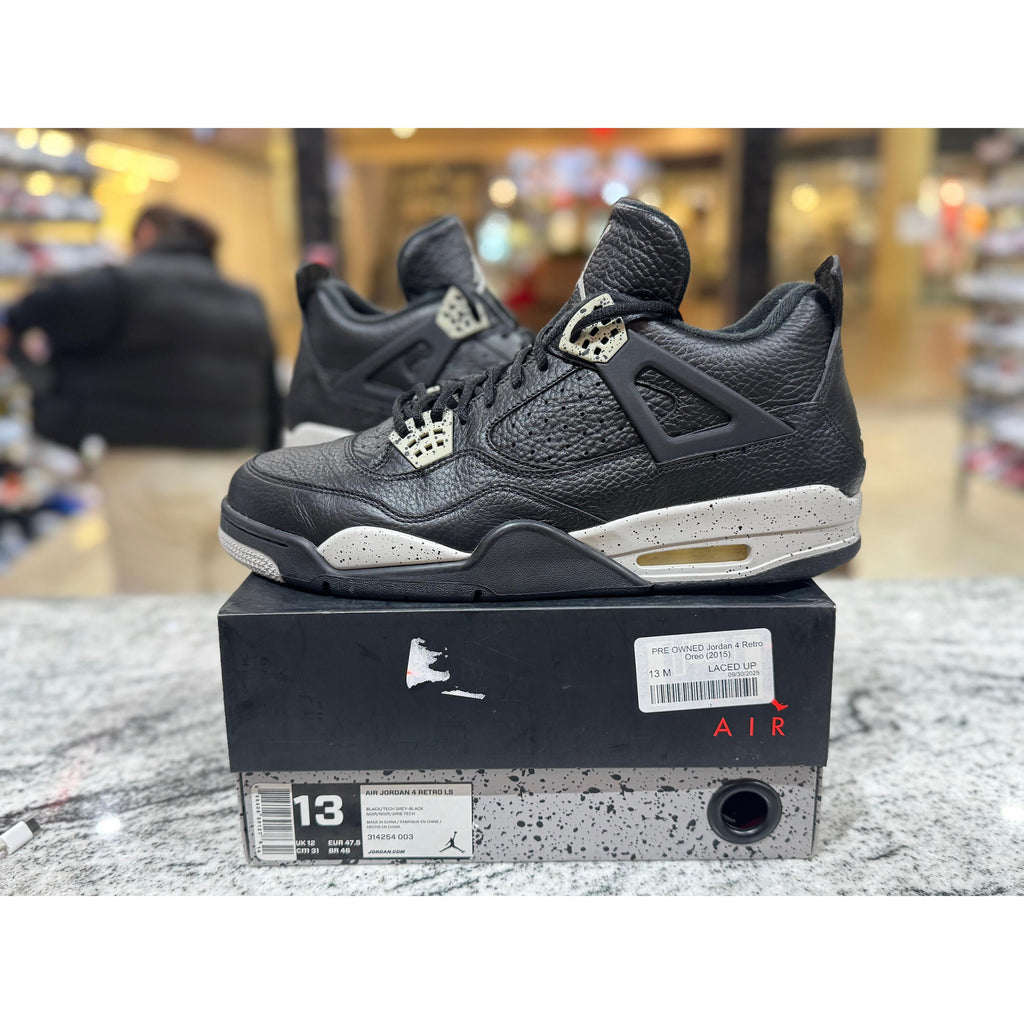 PRE OWNED Jordan 4 Retro Oreo (2015)