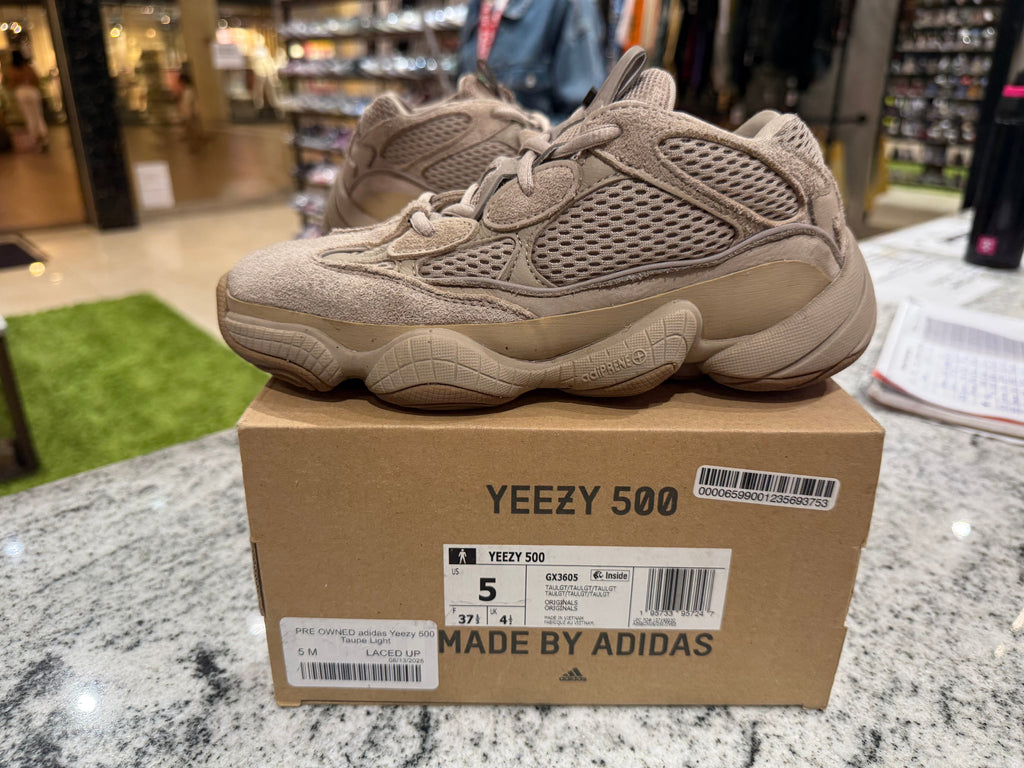 PRE OWNED adidas Yeezy 500 Taupe Light