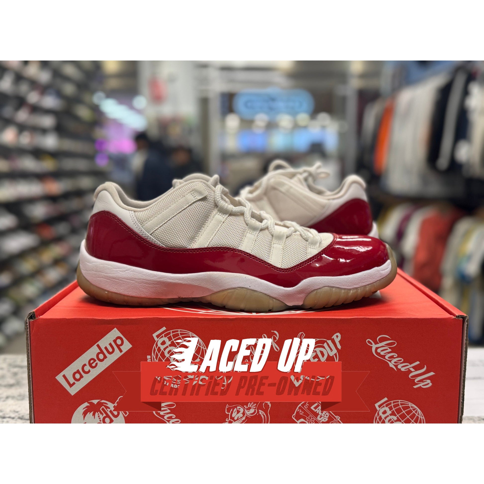 PRE OWNED Air Jordan Retro Low 11 "Cherry" 2016